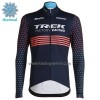Wielershirt 2022 Trek Factory Racing CX Lange Mouw Winter Thermal Fleece